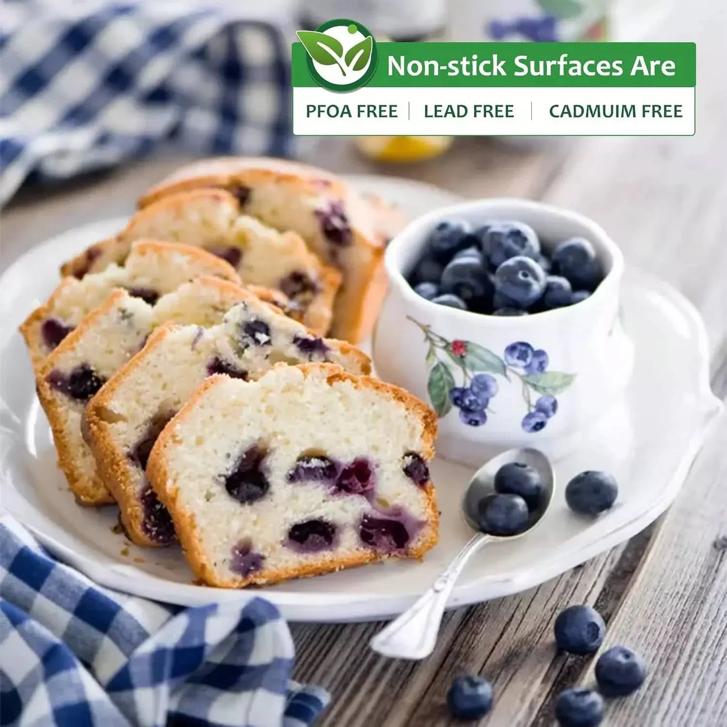 Pan,Carbon Steel Bread Toast Mold for Bakeware,Homemade Cakes,Black