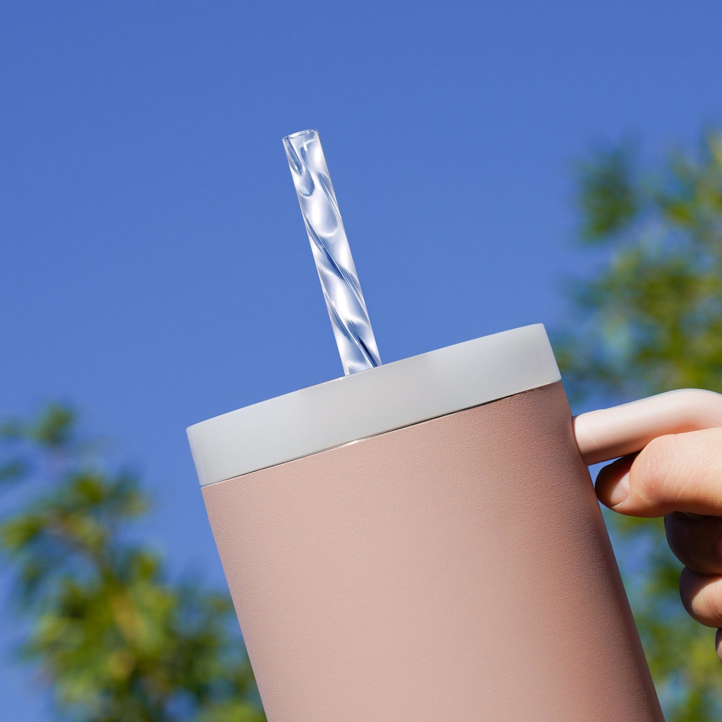 NiHome 12PCS Wave Pattern Plastic Drinking Straws for Stanley 40oz Tumbler with 2 Cleaning Brushes, 12 Long Durable PETG BPA-Free & Non-Toxic for Water, Cold Drinks, Milkshakes(Mixed Colors)