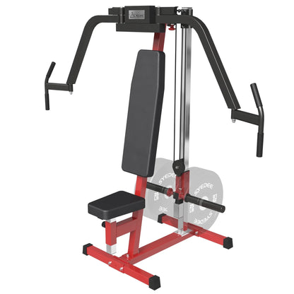 Syedee Chest Fly and Reverse Delt Machine, 400 LBS Upper Body Specialty Machine,Plate-Loaded PEC Fly Machine for Pectoral and Rear Deltoid for Home Gym