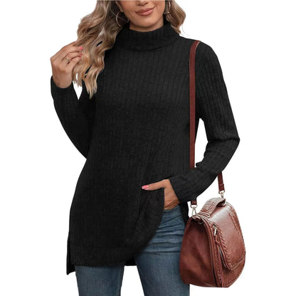 Womens Sweaters Long Sleeve Tops Fall Fashion Shirts Winter Lightweight Sweaters for Women Tops Dressy Casual T-Shirts Blouse