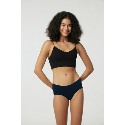 HUG YOURSELF Women's Cotton Underwear Soft Hipster Stretch Breathable Panties for Women,6 Pack(L,Vintage)