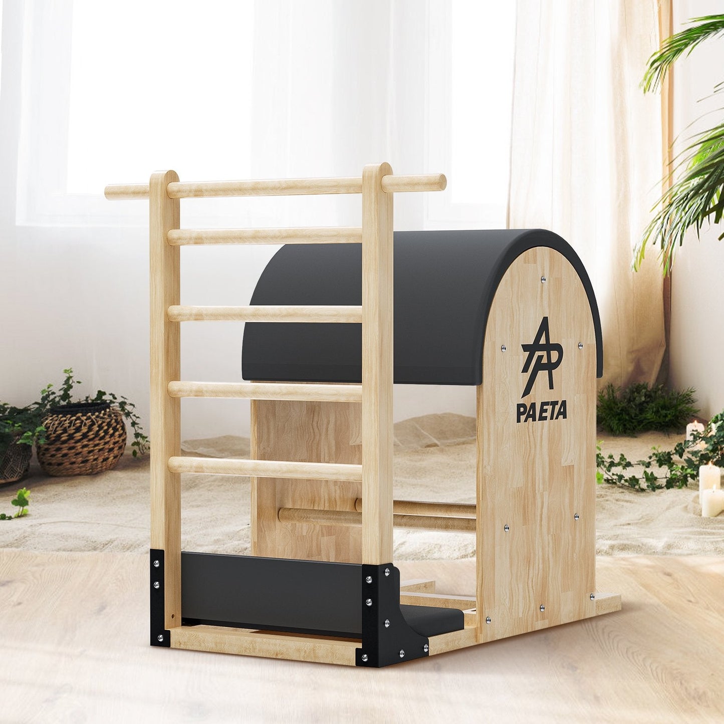 Pilates Ladder Bucket,Pilates Barrel, Pilates Reformer Workout Machine for Yoga,Home and Studio-Pilates Fitness Equipment for Balance,Core Strengthening and Stretching Balanced for Body Exercises