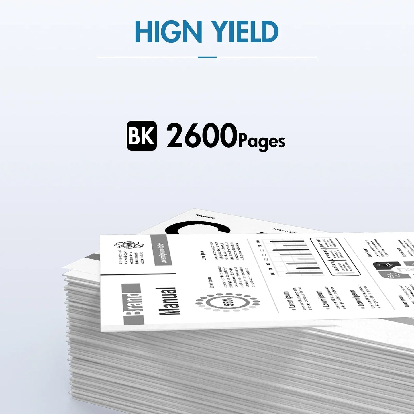 TN450 Toner Cartridges 2-Pack High Yield Replacement for Brother TN450 TN-450 TN420 TN-420 HL-2270DW HL-2280DW DCP-7065DN MFC-7360N MFC-7860DW HL-2240D DCP-7060D MFC7460DN MFC7240 Printer (Black)