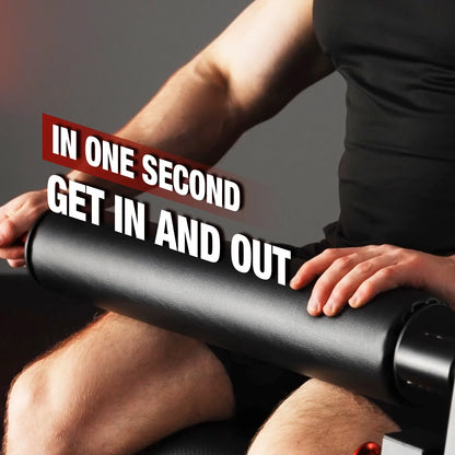 syedee Leg Extension and Curl Machine, Lower Body Special Leg Machine, Adjustable Leg Exercise Bench with Plate Loaded, Leg Rotary Extension for Thigh, Home Gym Weight Machine