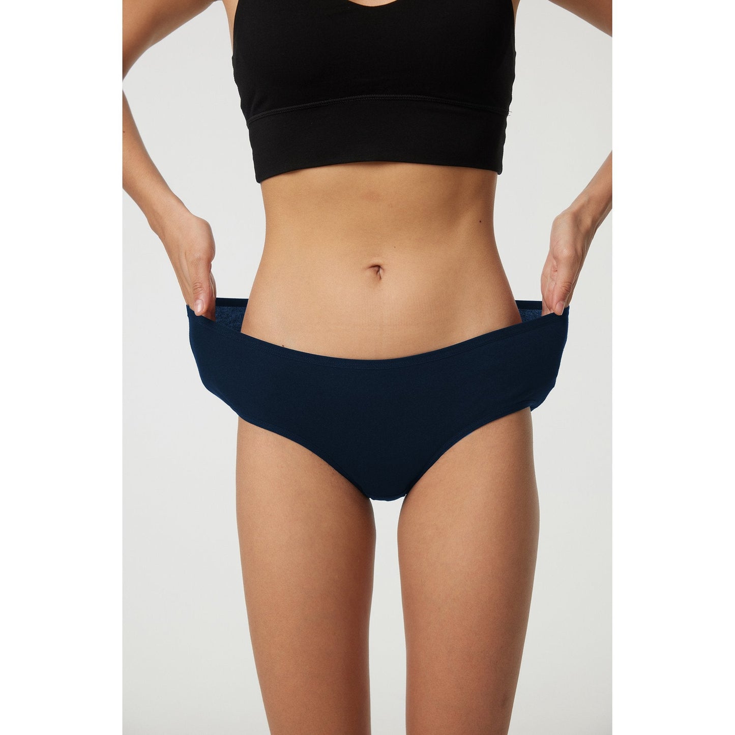 HUG YOURSELF Women's Cotton Underwear Soft Hipster Stretch Breathable Panties for Women,6 Pack(L,Vintage)