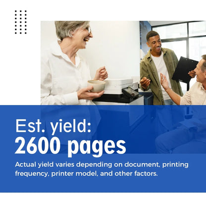 TN660 TN-660 Toner Cartridge Compatible Black Toner Replacement for Brother TN 660 TN-660 HL-L2300D L2320D L2360DW L2380DW MFC-L2680W L2705DW DCP-L2520DW L2540DW Printer Ink - 4 Pack