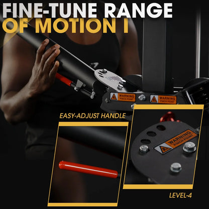 syedee Functional Trainer, Cable Crossover Machine with Dual Cable Cross with 900LBS Weight Capacity, 3D Full Motion for Cable Training