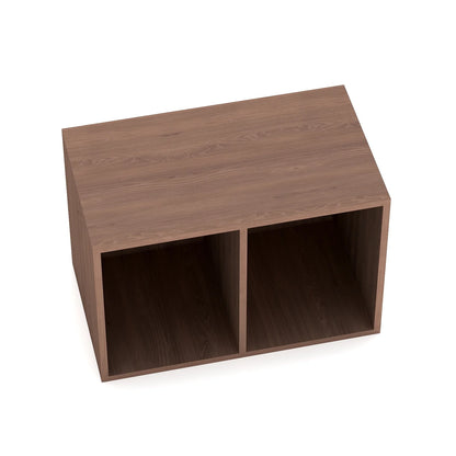 Anrist Walnut TV Stand DIY TV stand Component for 65 inch TV Stands Mid-Century Television Table for Living Room, Basic style