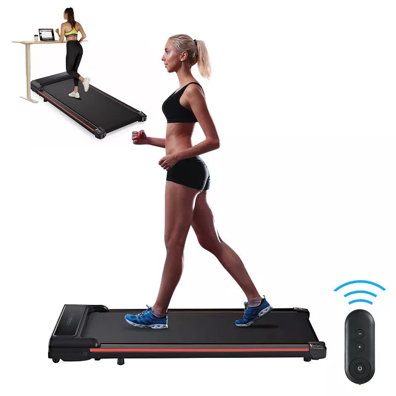 BestPart Treadmill, - Portable Walking Machine, Quiet 2.5 HP Motor, LED Display and Rollers, Speed 0.6-3.8 mph, 300 lb Weight Capacity