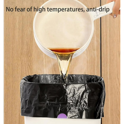 4 Gallon Trash Bag,Drawstring Trash Bags 20 Counts/5 Rolls,Small Garbage Bags for Office Bedroom Bathroom,Black