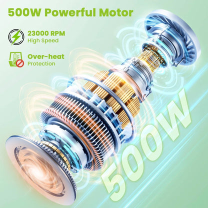 VAVSEA Personal Blender, Countertop Blender for Kitchen with BPA Free Travel Cup and Lid, Mini Blender for Kitchen, Office and Sports