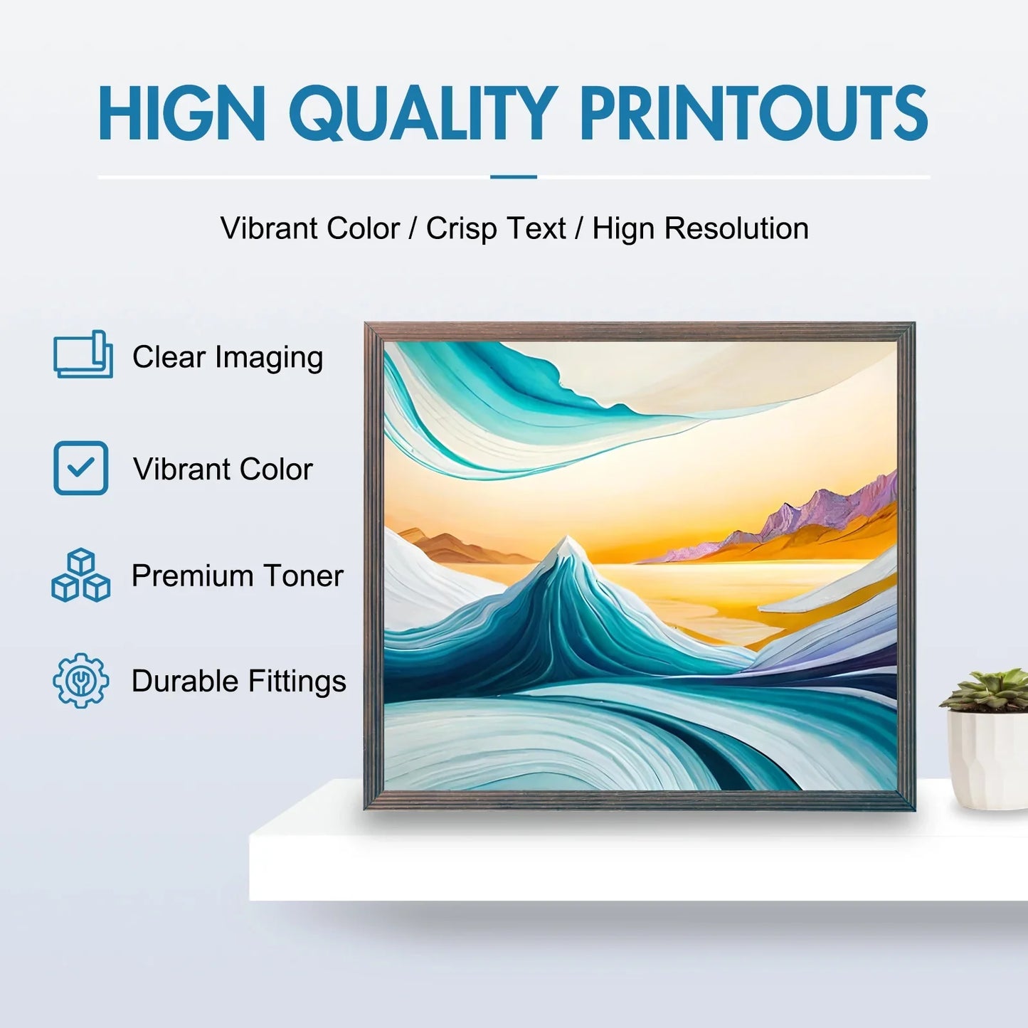 TN431 Colorich High Yied Toner Cartridge for Brother TN431 TN433 TN436 HL-L8360CDW MFC-L8900CDW HL-L8260CDW L8360CDWT MFC-L8610CDW Printer Ink (KCMY, 4-Pack)