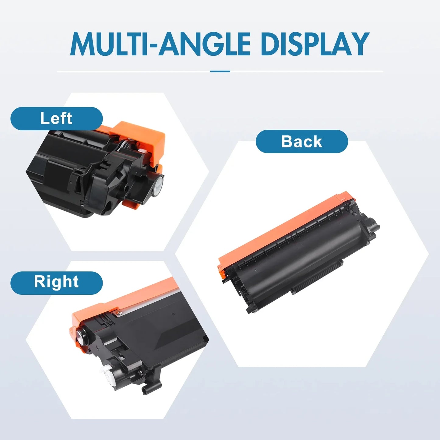 TN450 TN-450 Toner Cartridge Replacement for Brother TN450 TN-450 TN420 TN-420 HL-2270DW HL-2280DW DCP-7065DN MFC-7360N MFC-7860DW HL-2240D DCP-7060D MFC7460DN MFC7240 High Yield (Black 4-Pack)