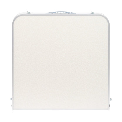 4Ft Portable Camping Multipurpose Folding Table White