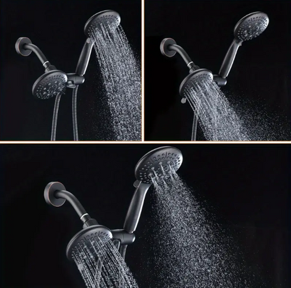 WYR-VIO Shower Head with Handheld, High Pressure Shower Head with Hose Bracket Rubber Washers