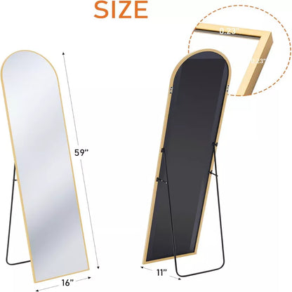 GlasFlength Full Length Mirror with Stand
