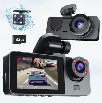 NEX-POW Dash Cam Front with Parking Mode and Night Vision