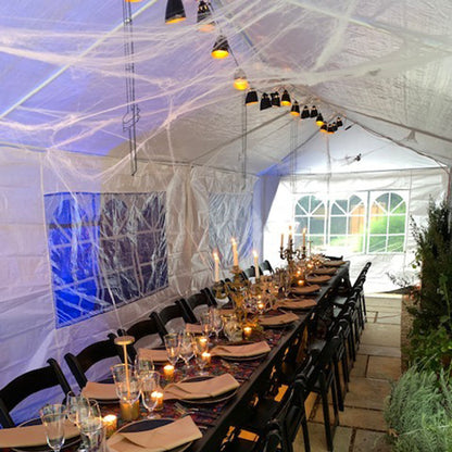 10'x20' Wedding Party Canopy Tent,6 Removable Sidewalls Great for Outdoor